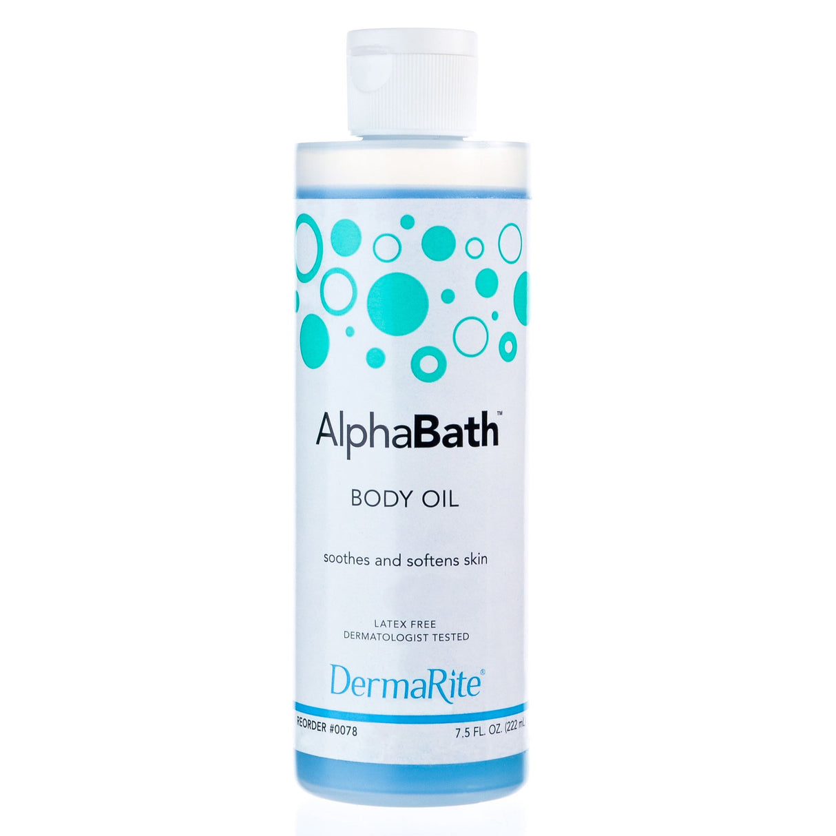 Bath Oil AlphaBath 7.5 oz. Bottle Scented Oil