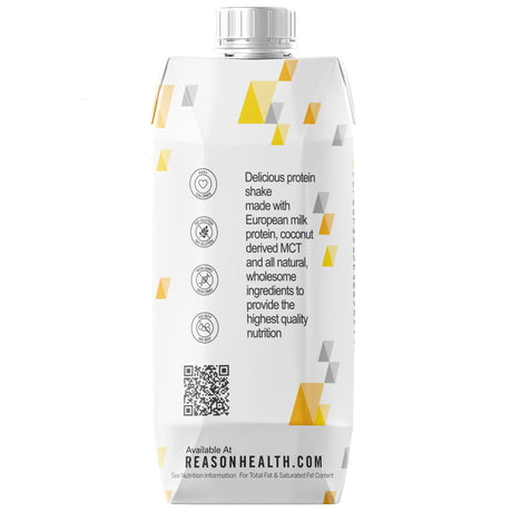 Oral Supplement Reason Chocolate Flavor Liquid 11 oz. Reclosable Carton