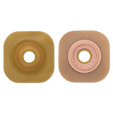 Ostomy Barrier New Image Trim to Fit, Standard Wear Adhesive Tape Borders 70 mm Flange Blue Code System Flexwear Up to 2 Inch Opening 5 X 5 Inch
