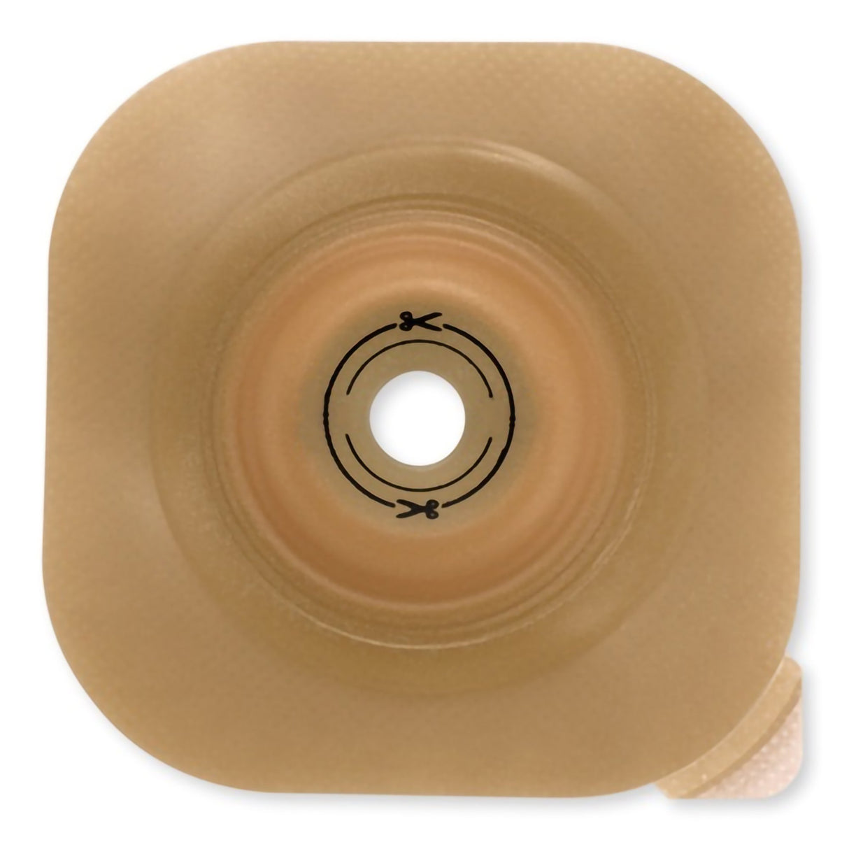 Ostomy Barrier CeraPlus New Image Trim to Fit, Extended Wear Adhesive without Tape 57 mm Flange Up to 1-1/2 Inch Opening