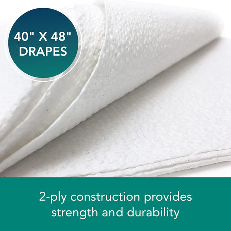 General Purpose Drape Encore Drape Sheet 40 W X 48 L Inch NonSterile