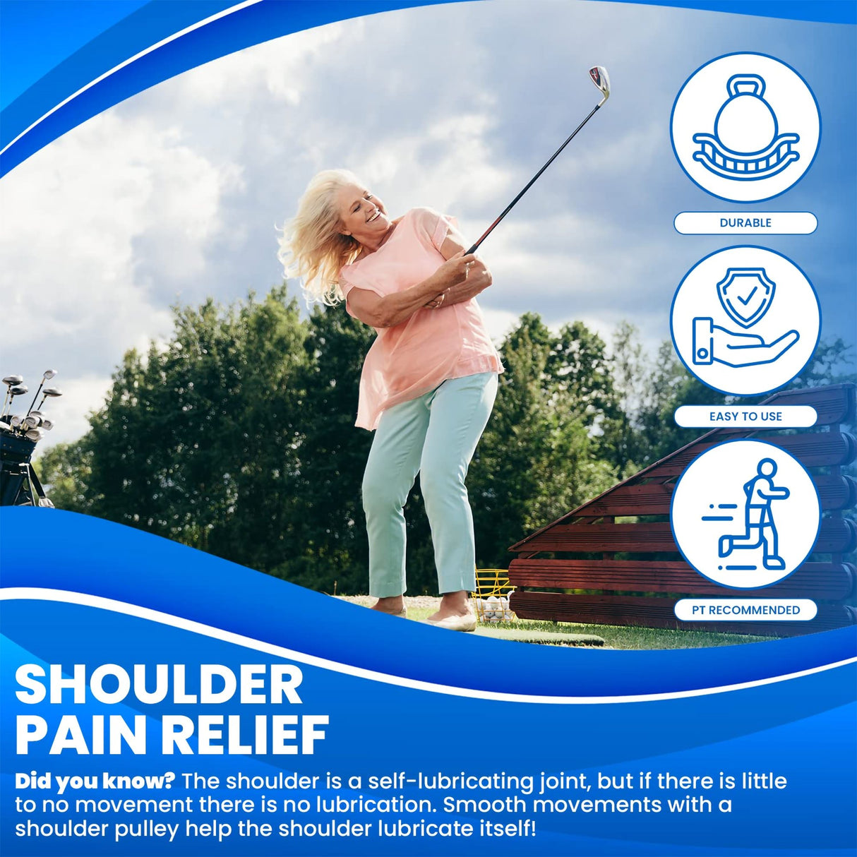 Shoulder Pulley Exerciser Blue Ranger