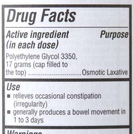 Laxative Geri-Care Powder 8.3 oz. Polyethylene Glycol 3350