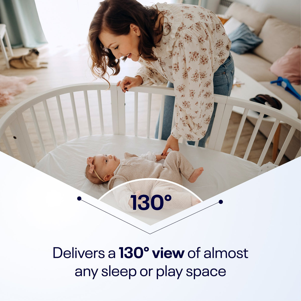 Multi-Stand Baby Monitor Accessory Nanit White Nanit Baby Monitor