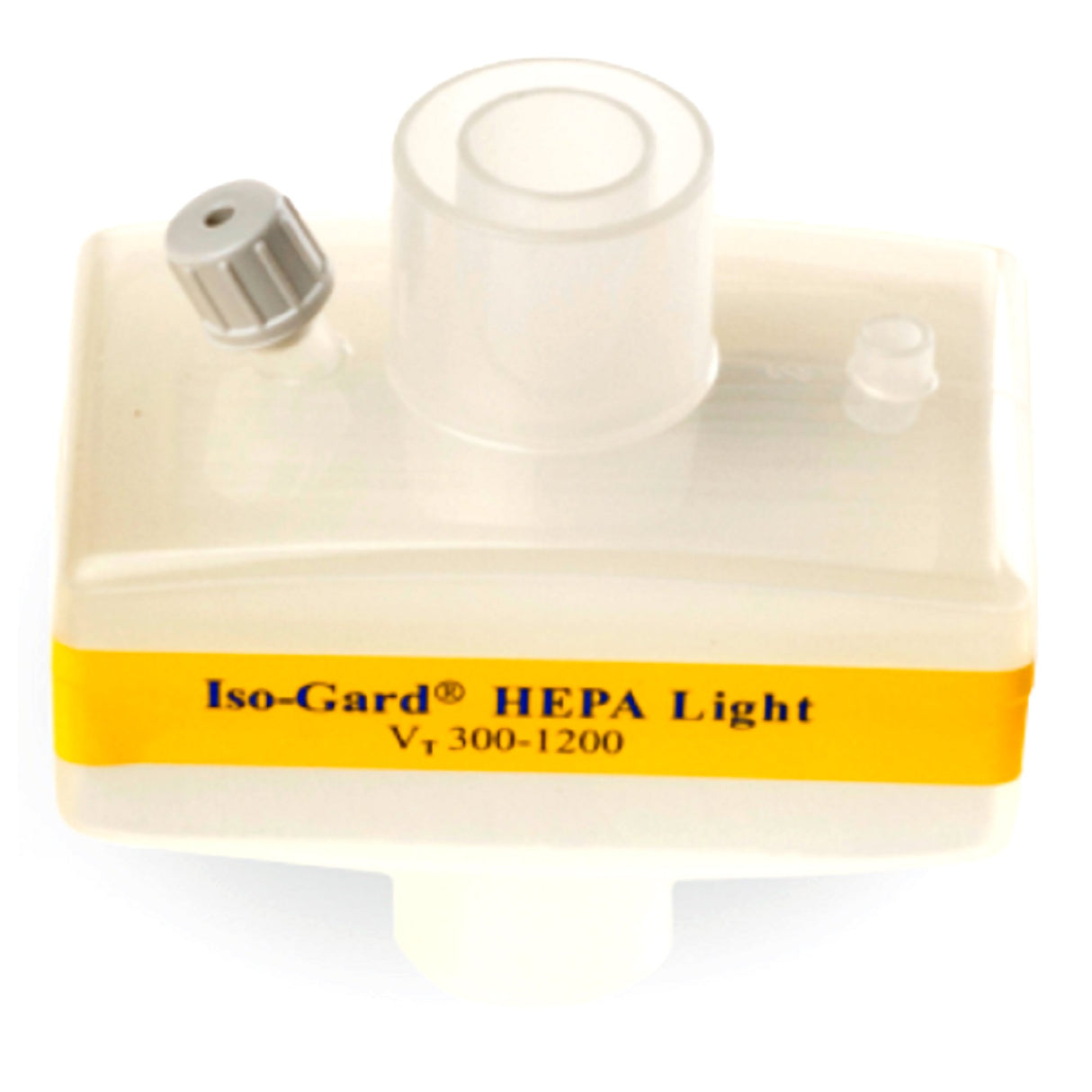 Heat and Moisture Exchanger with Filter Gibeck ISO-Gard 33.81 mg H2O / L Vt = 0.5 L 2.3 cm H2O @ 60 LPM