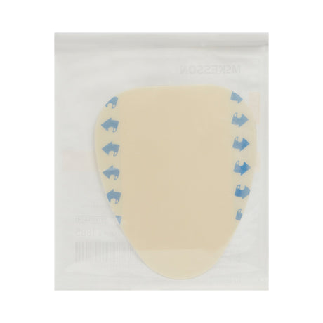 Thin Hydrocolloid Dressing McKesson Film Backing 6 X 7 Inch Sacral Hydrocolloid