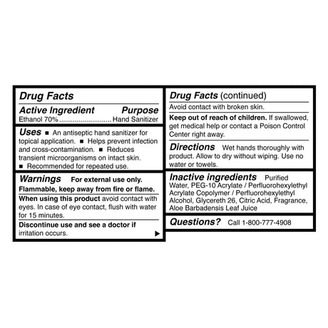 Hand Sanitizer with Aloe McKesson 8.5 oz. Ethyl Alcohol Foaming Pump Bottle