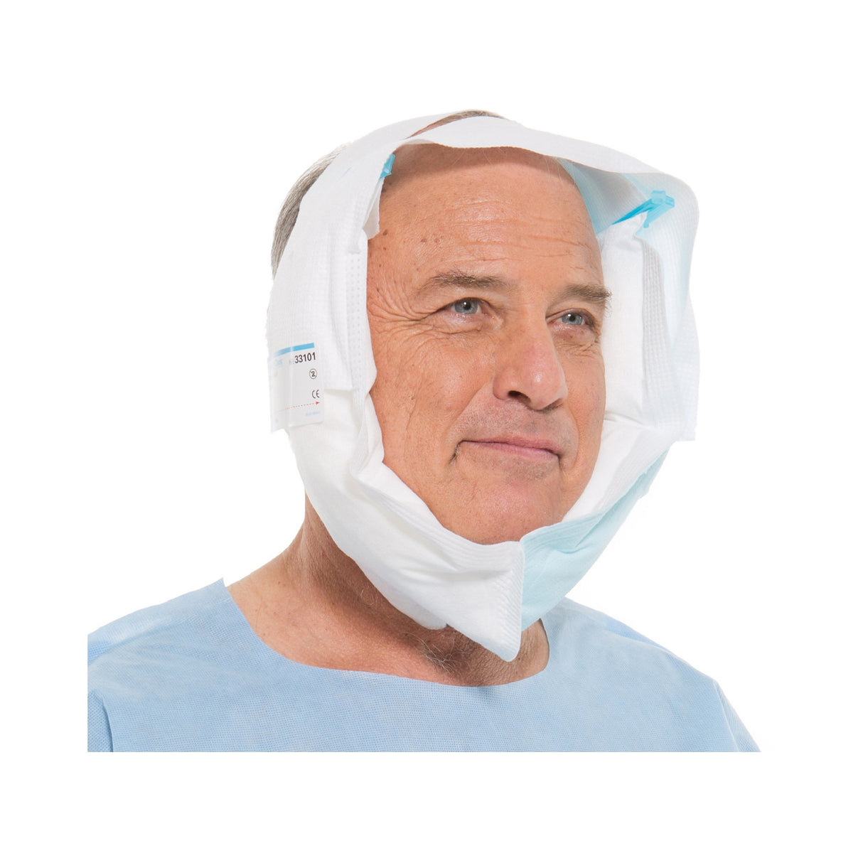 Ice Bag Bilateral Facial One Size Fits Most 5 X 12 Inch Polyester / Polyethylene / Polypropylene / Polyurethane / Spandex / Adhesive / Aluminum Reusable