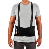 Occupational Back Support ProFlex 1650 Economy Large Hook and Loop Closure 34 to 38 Inch Waist Circumference 7-1/2 Inch Height Adult