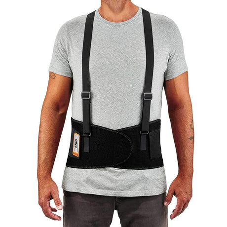 Occupational Back Support ProFlex 1650 Economy Large Hook and Loop Closure 34 to 38 Inch Waist Circumference 7-1/2 Inch Height Adult