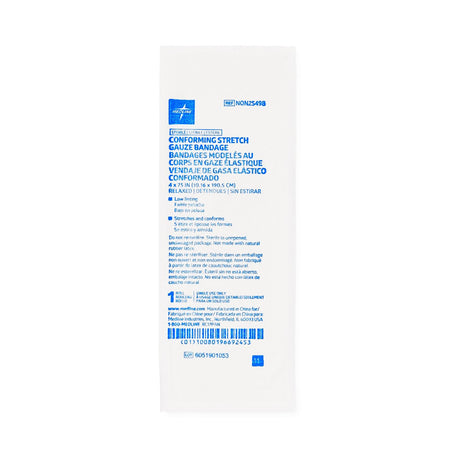 Conforming Bandage Medline 4 Inch X 4-1/10 Yard 1-Ply Sterile 1 per Pack