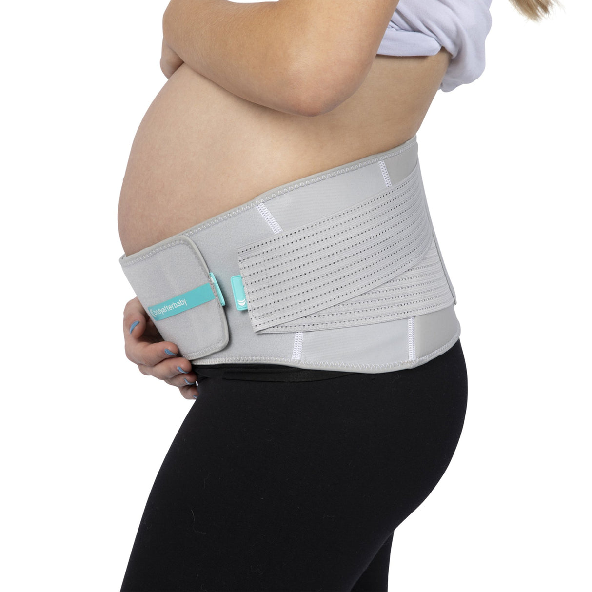 Maternity Support Belt NINER Premium Large Hook and Loop Closure 40 to 48 Inch Under Belly Circumference / 8 to 12 Pre-Pregnancy Pant Size Adult