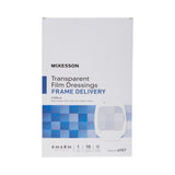 Transparent Film Dressing McKesson 6 X 8 Inch Frame Style Delivery Octagon Sterile