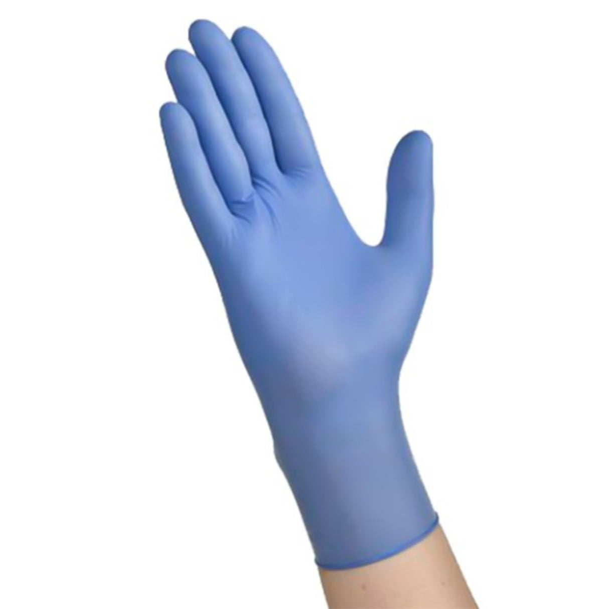 Exam Glove FLEXAL Touch Large NonSterile Nitrile Standard Cuff Length Textured Fingertips Blue Chemo Tested