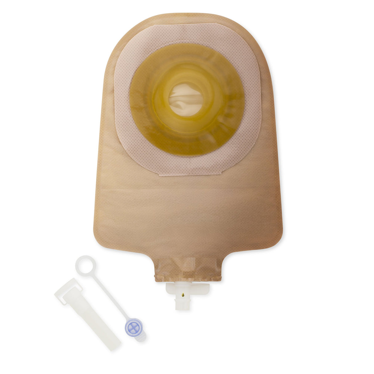 Urostomy Pouch Premier One-Piece System 9 Inch Length Convex, Pre-Cut 1-1/2 Inch Stoma Drainable