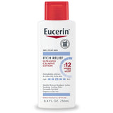 Hand and Body Moisturizer Eucerin Itch Relief Intensive Calming Lotion 8.4 oz. Bottle Unscented Lotion