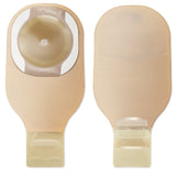 Ostomy Pouch Premier One-Piece System 12 Inch Length Flat, Pre-Cut 1-9/16 Inch Stoma Drainable