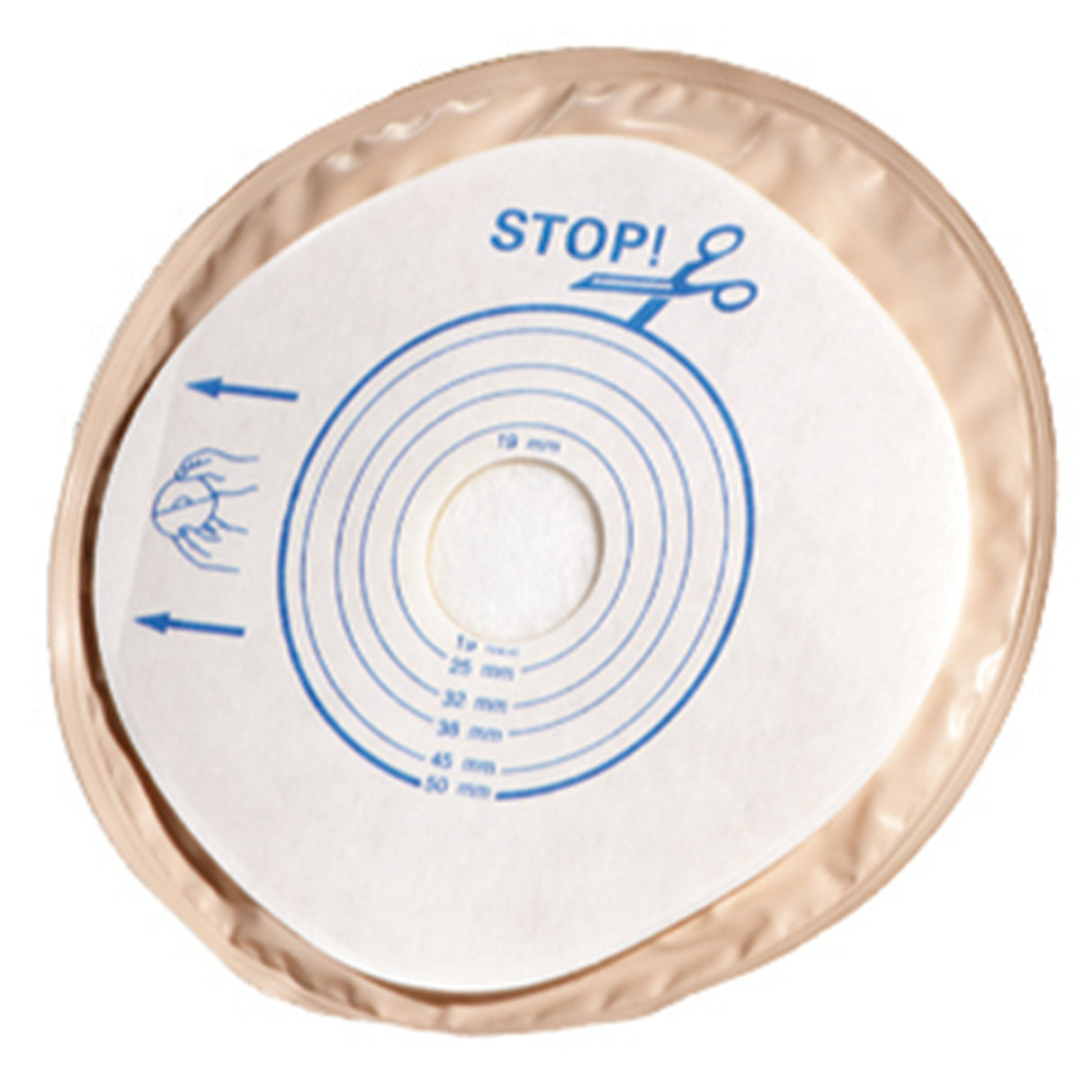 Stoma Cap ActiveLife 19-50 mm Stoma Opening, Opaque, One-Piece, Cut-To-Fit