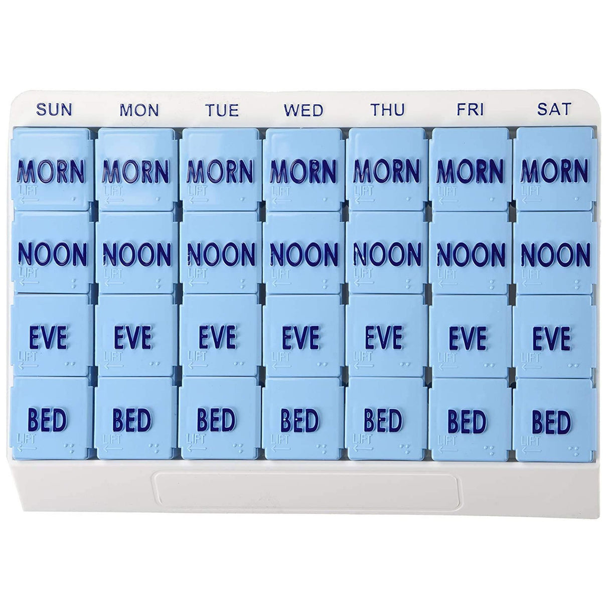 Pill Organizer Medi Tray 7 Day 4 Dose