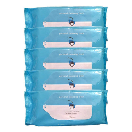Personal Cleansing Wipe Cardinal Health Soft Pack Unscented 42 Count