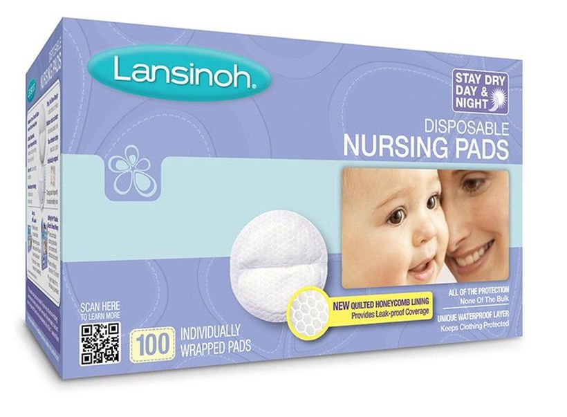 Nipple Shield Lansinoh One Size Fits Most Cotton Disposable