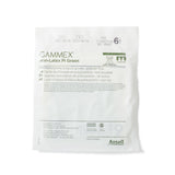 Surgical Glove GAMMEX Non-Latex PI Green Size 6.5 Sterile Polyisoprene Standard Cuff Length Micro-Textured Light Green Chemo Tested
