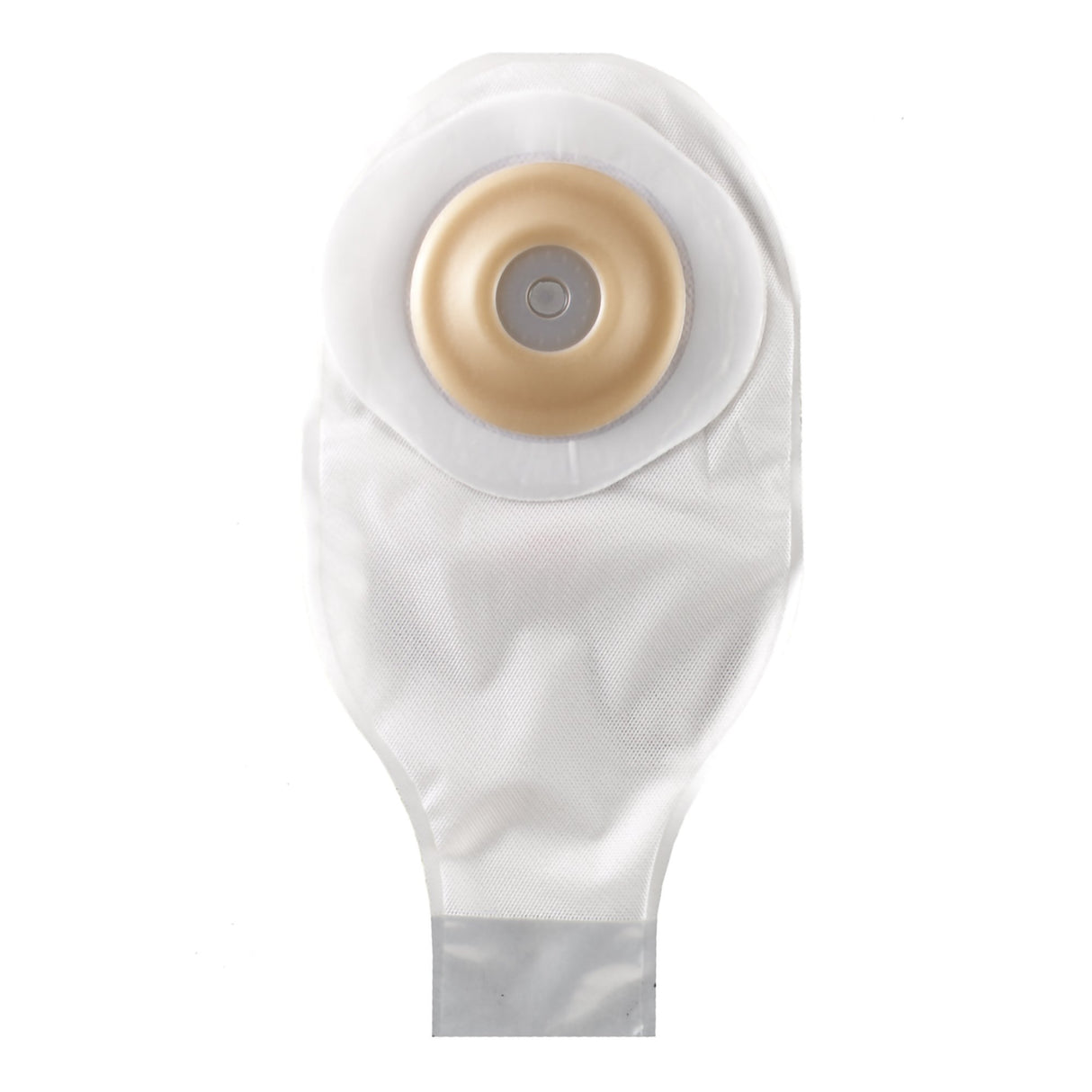 Colostomy Pouch ActiveLife One-Piece System 12 Inch Length Flat, Pre-Cut 1-3/8 Inch Stoma Drainable
