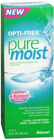 Contact Lens Solution Opti-Free Pure Moist 10 oz. Solution