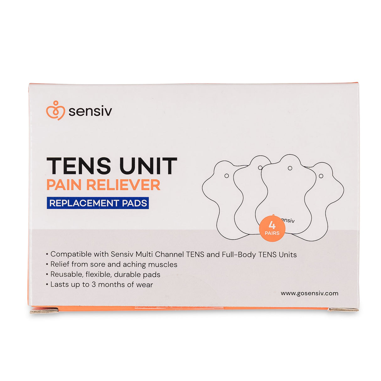 Sensiv Electrotherapy Electrode For Sensiv Multi-Channel and Full-Body TENS Units