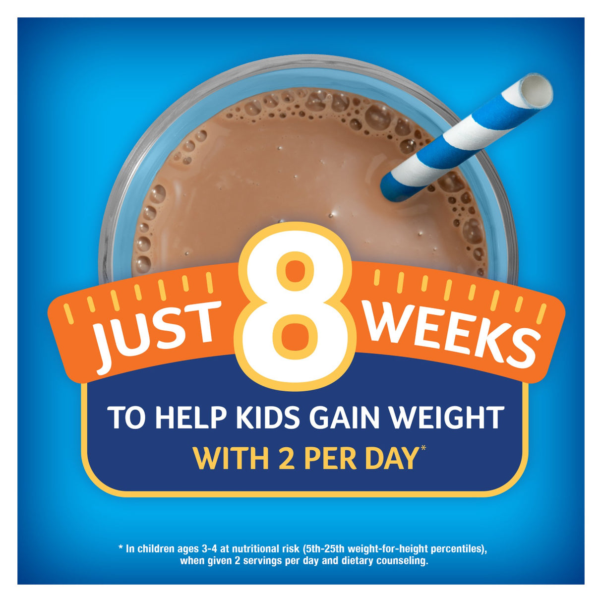 Pediatric Oral Supplement PediaSure Grow & Gain Shake Chocolate Flavor 8 oz. Bottle Liquid Calories