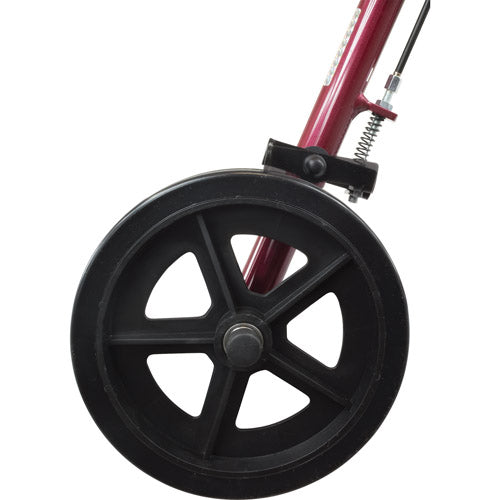 Free2GoTM Rollator Burgundy Toilet Seat  Walker  Frame