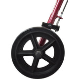 Free2GoTM Rollator Burgundy Toilet Seat  Walker  Frame