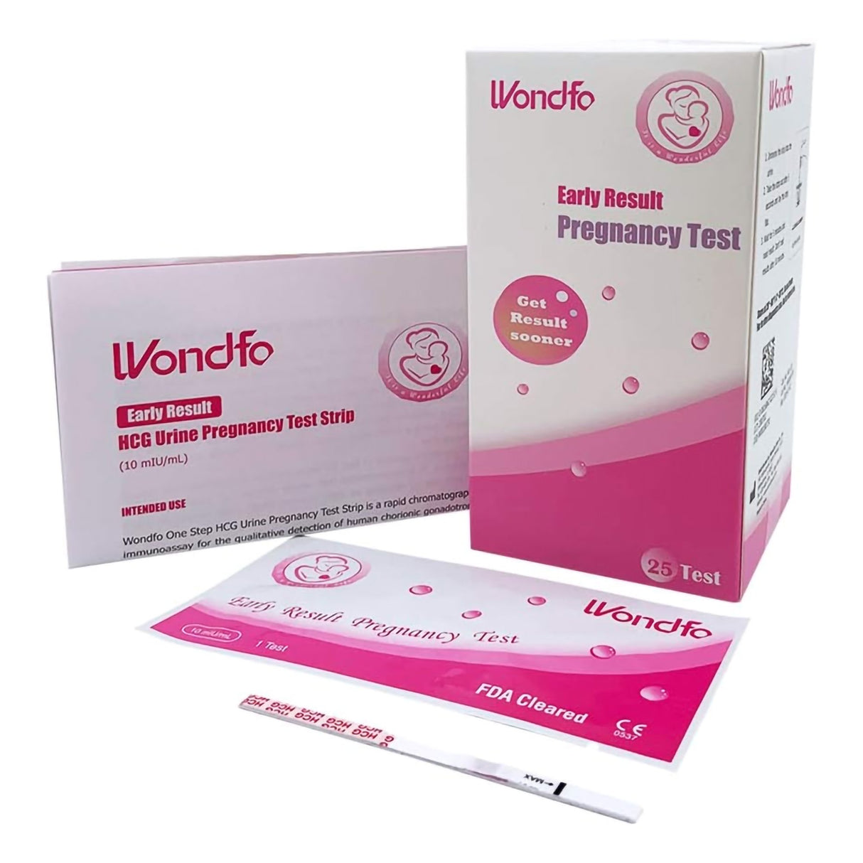 Reproductive Health Test Kit Preview hCG Pregnancy Test 25 Tests CLIA Waived