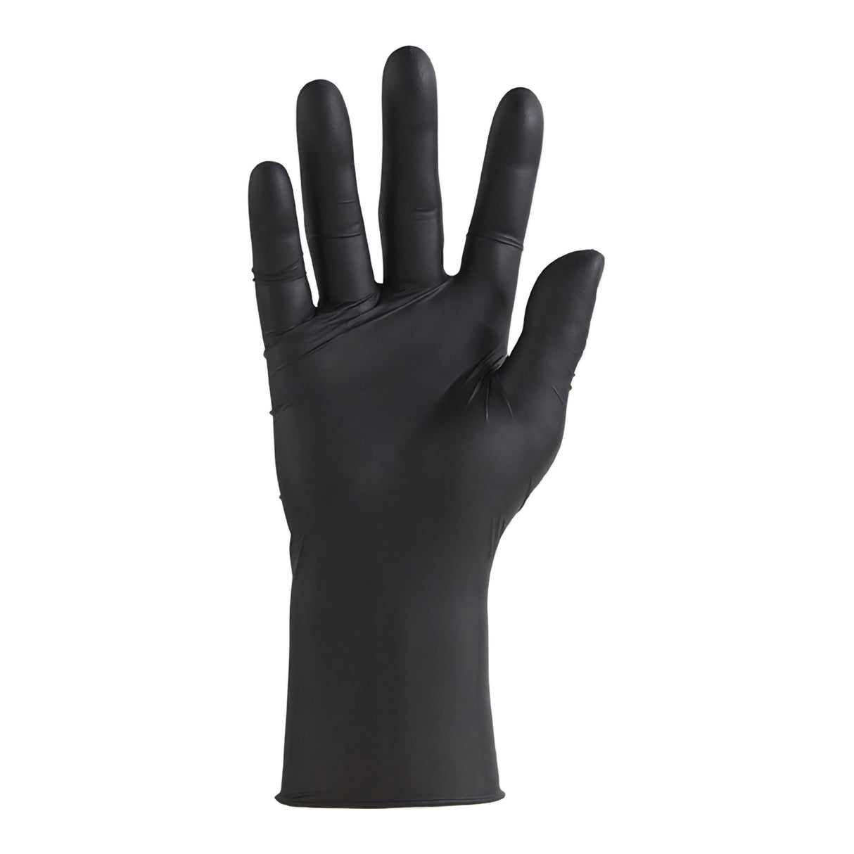 Exam Glove CareStock Small NonSterile Nitrile Standard Cuff Length Fully Textured Black Not Rated