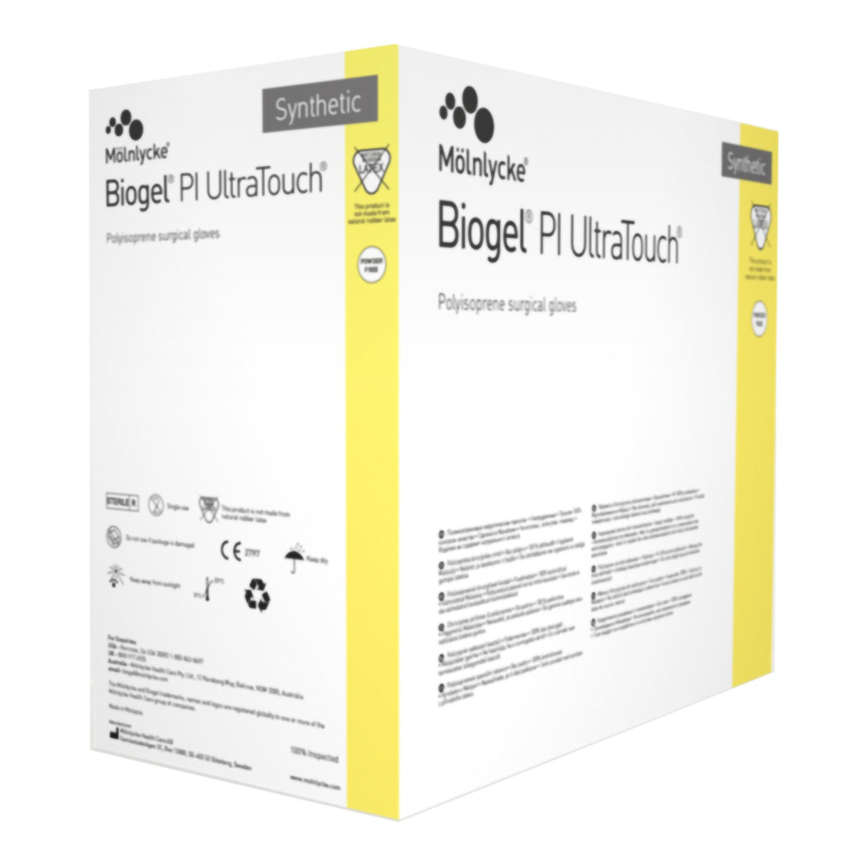Surgical Glove Biogel PI UltraTouch Size 6 Sterile Polyisoprene Standard Cuff Length Micro-Textured Opaque Beige Chemo Tested