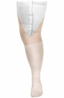Anti-embolism Stocking ATS Thigh High 2X-Large / Regular White Inspection Toe