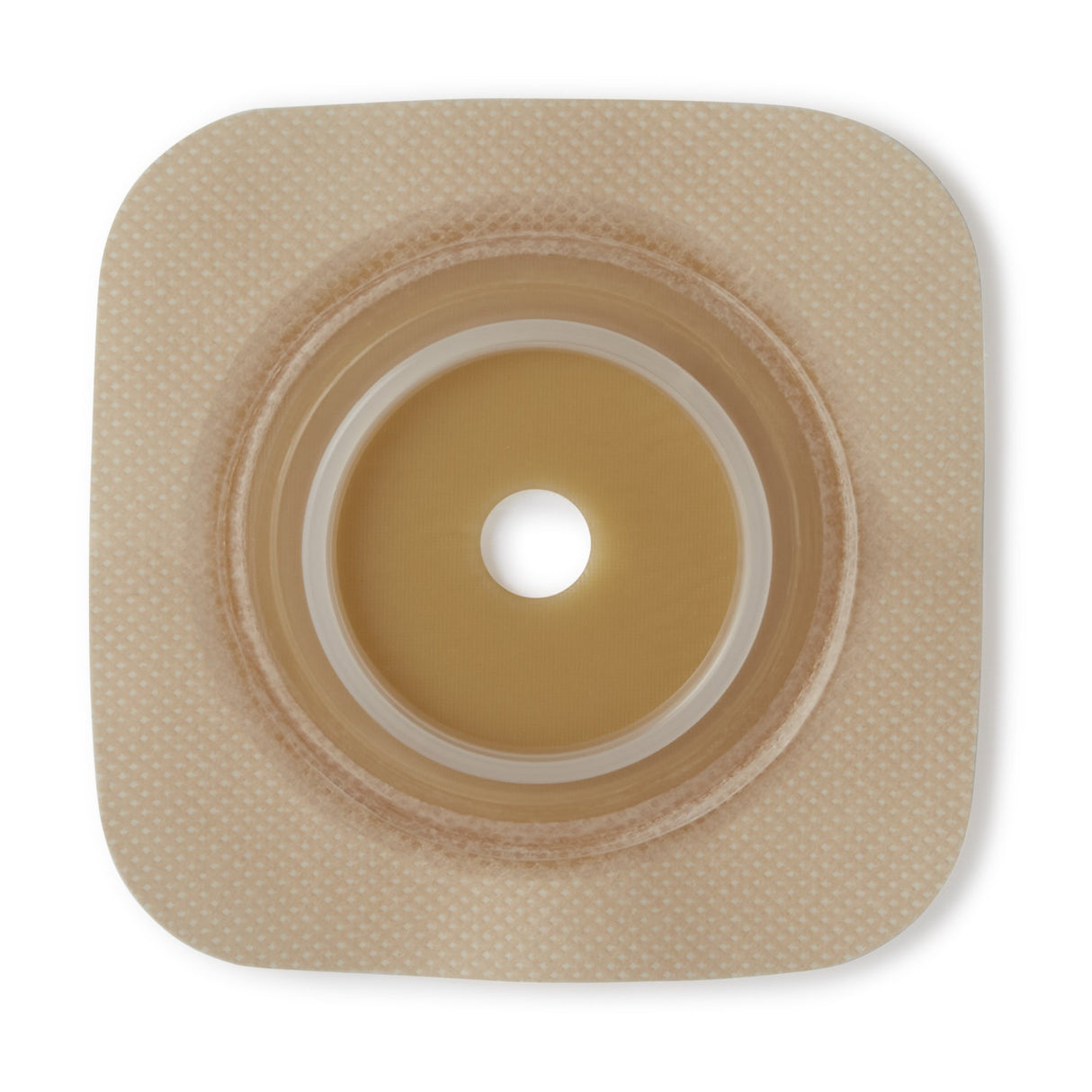 Ostomy Barrier Sur-Fit Natura Trim to Fit, Extended Wear Durahesive Adhesive 45 mm Flange Hydrocolloid 1 to 1-1/4 Inch Opening 4 X 4 Inch