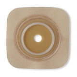 Ostomy Barrier Sur-Fit Natura Trim to Fit, Extended Wear Durahesive Adhesive 45 mm Flange Hydrocolloid 1 to 1-1/4 Inch Opening 4 X 4 Inch