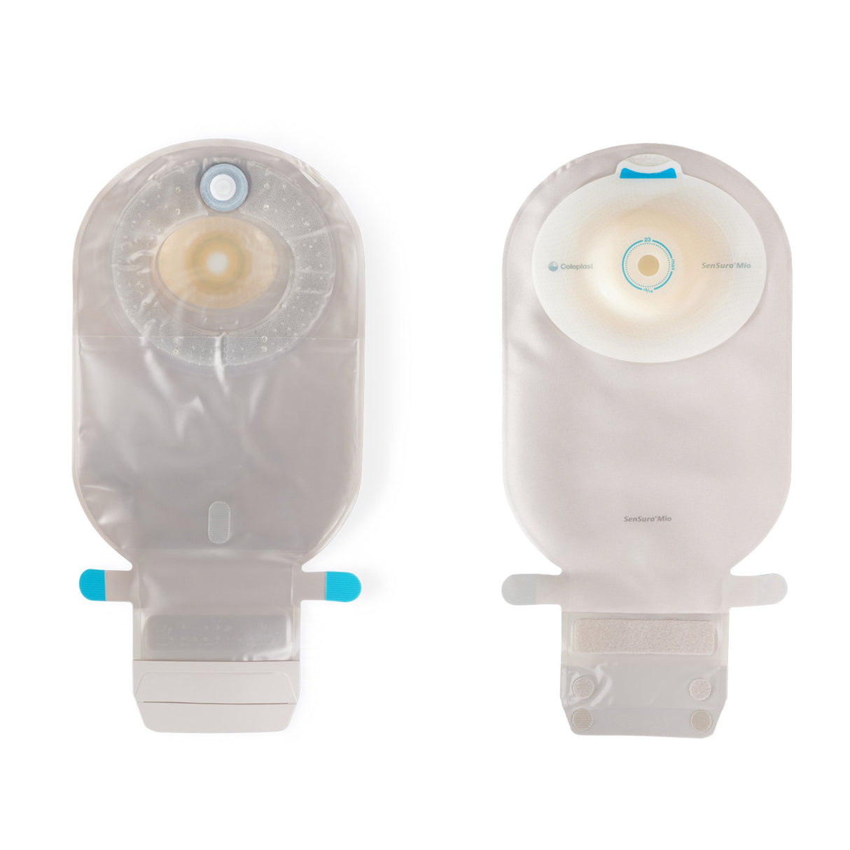Ostomy Pouch SenSura Mio Convex One-Piece System 11 Inch Length, Maxi Deep Convex, Trim to Fit 3/8 to 7/8 Inch Stoma Drainable