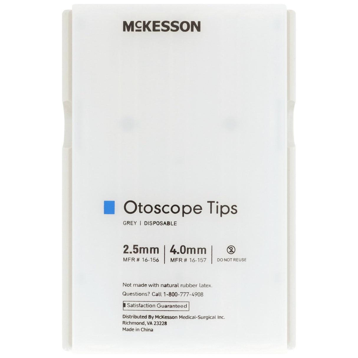 Specula Dispenser McKesson White Plastic Wall Mount