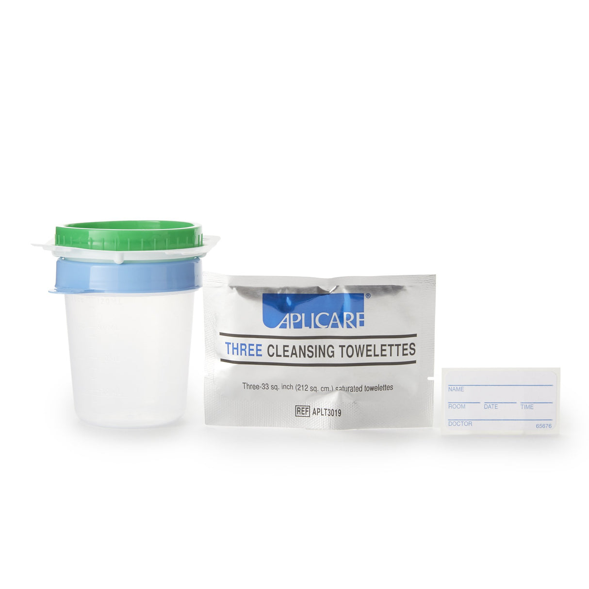 Urine Specimen Collection Kit Dover 25000 4.5 oz. Specimen Collection Container Sterile