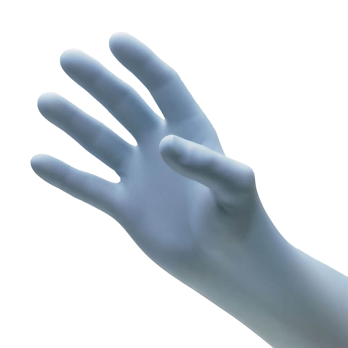 Exam Glove NitriDerm Ultra Blue Small NonSterile Nitrile Standard Cuff Length Fully Textured Light Blue Chemo Tested / Fentanyl Tested