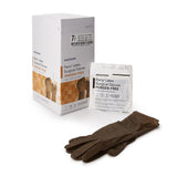 Surgical Glove McKesson Perry Size 7.5 Sterile Latex Standard Cuff Length Smooth Brown Not Chemo Approved