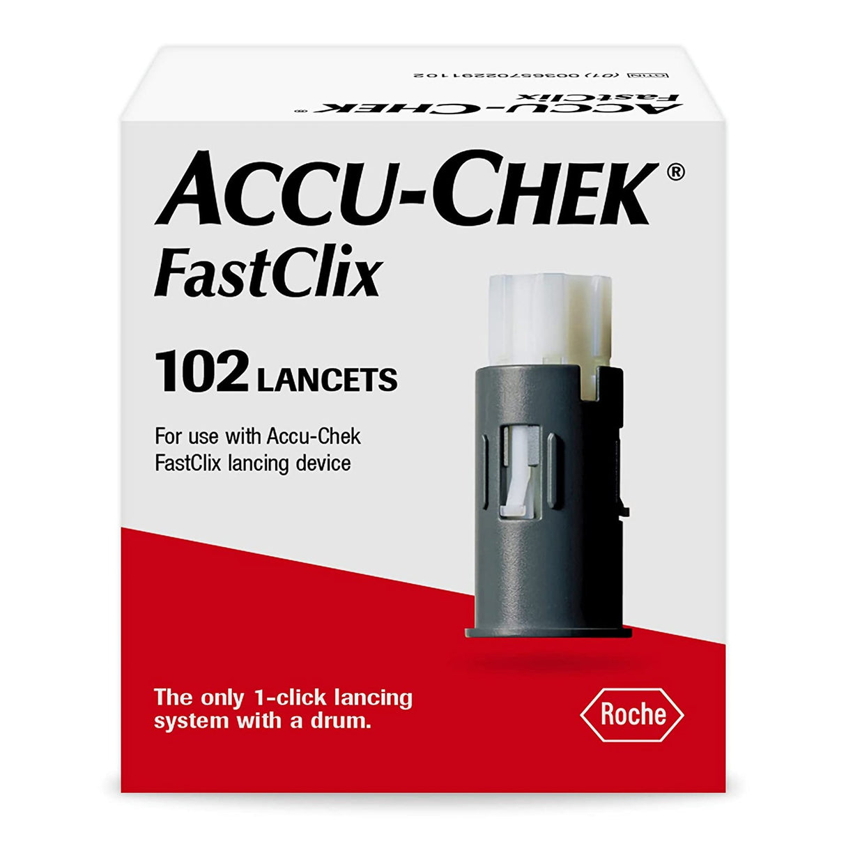 Lancet for Lancing Device Accu-Chek Non-Safety Twist Off Cap Multiple Sites
