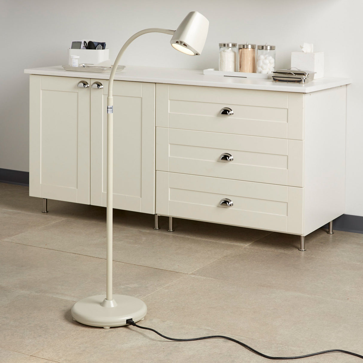 Exam Light McKesson Floor Standing LED 12 Watt Beige