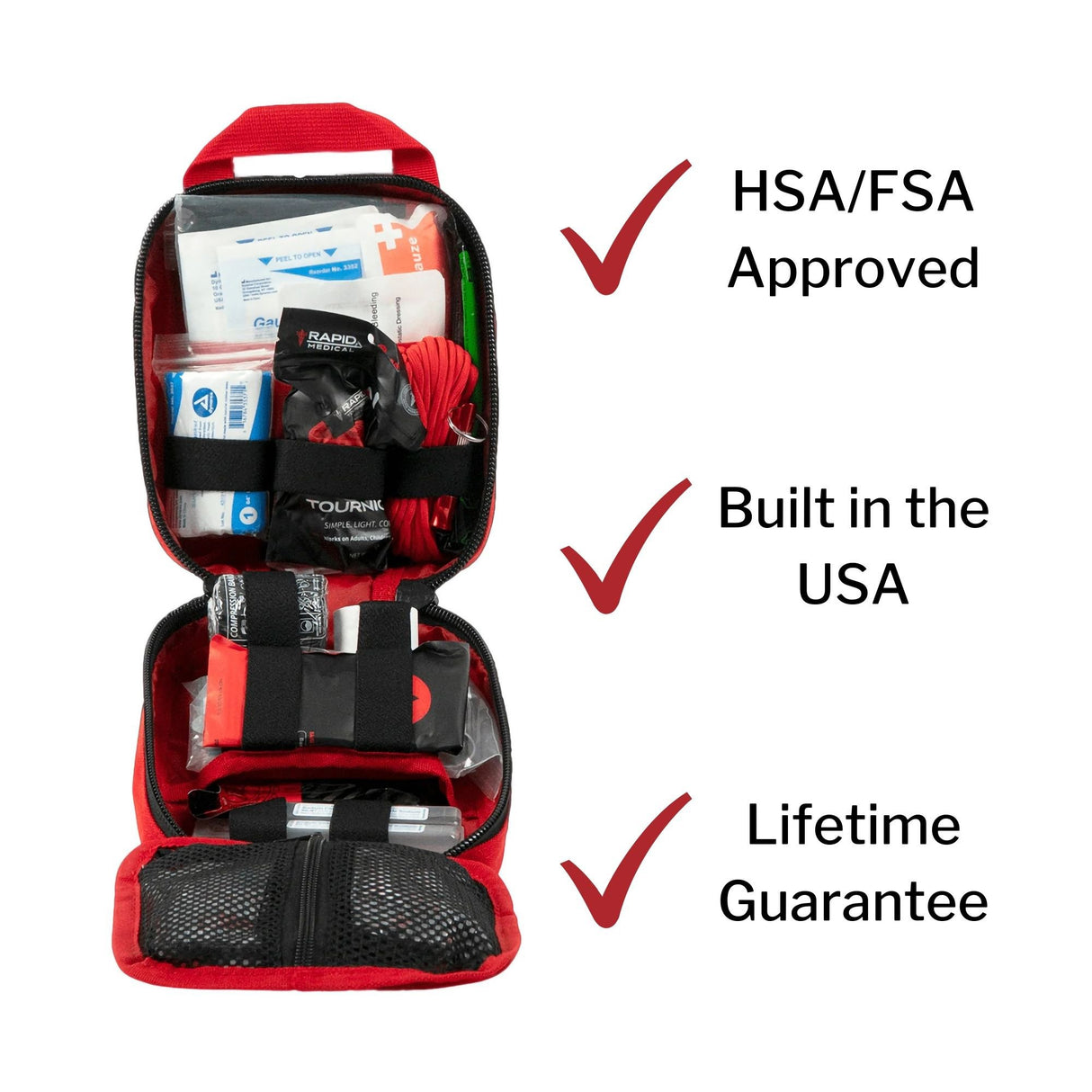 First Aid Kit My Medic MYFAK Pro Red Nylon Bag