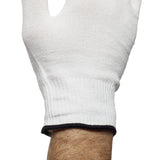 Cut Resistant Glove Liner Flex-Gard Full-Finger HDPE / Spandex White X-Large