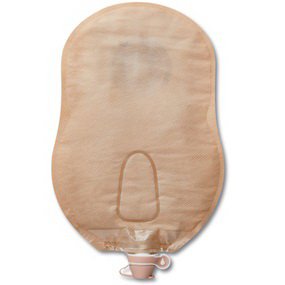Urostomy Pouch Premier One-Piece System 9 Inch Length Convex, Pre-Cut 7/8 Inch Stoma Drainable