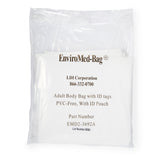 Post Mortem Bag EnviroMed-Bag 36 W X 92 L Inch One Size Fits Most Olefin Film Zipper Closure, Envelope Style