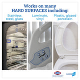 Clorox Healthcare Surface Disinfectant Cleaner Premoistened Hydrogen Peroxide Based Manual Pull Wipe 95 Count Canister Unscented NonSterile